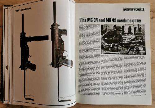 English extract of the Handbook of the Nazi Party (Organisationsbuch der NSDAP) + infantry weapons