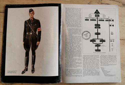 English extract of the Handbook of the Nazi Party (Organisationsbuch der NSDAP) + infantry weapons