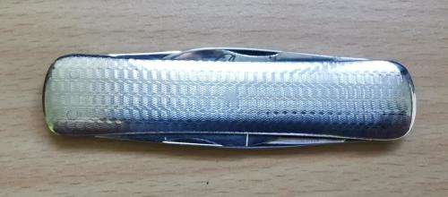 Vintage Emil Olsson Eskilstuna Sweden 4-blade pocket knife Avesta rostfrei