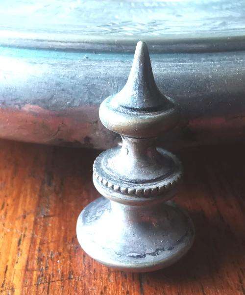 1868 Silver-Plated Stand by Captain Temple Godman
