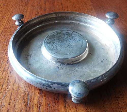 1868 Silver-Plated Stand by Captain Temple Godman