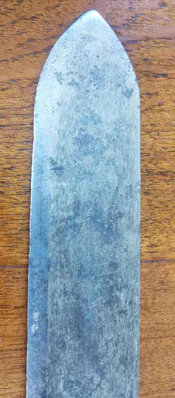 Rare Rhodesian BSAP Teka machete with scabbard