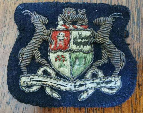 SA Navy lot of 5 very early warrant officer badges - possibly design samples