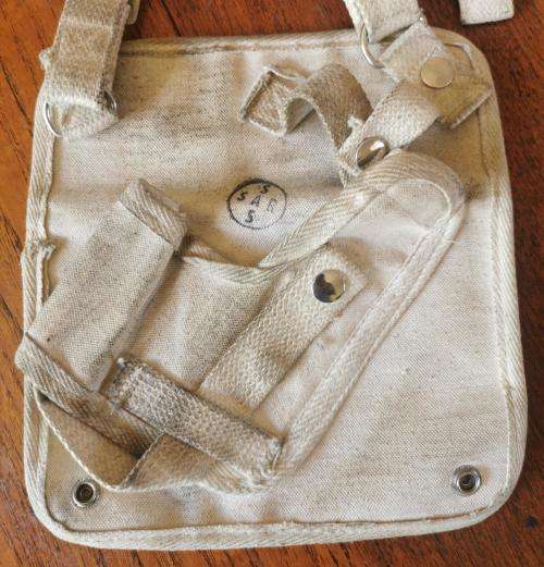 SA Railways radio canvas pouch 1960s and 70s