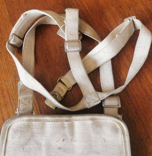 SA Railways radio canvas pouch 1960s and 70s