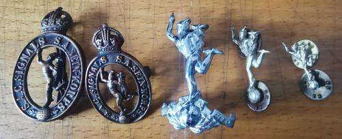 SADF lot of 5 different Corps of Signals badges