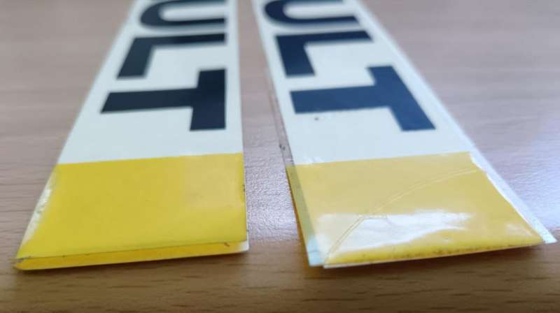 Pair of vintage Renault decal stickers