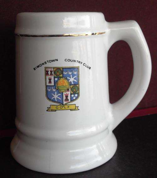 Simonstown Country Club 'Golf' souvenir beer mug