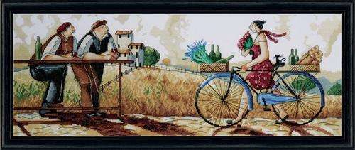 The delivery -Cross Stitch pattern
