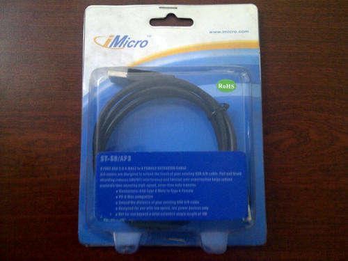 USB 2.0 Extension Cable - Type Am/Af - 3 feet