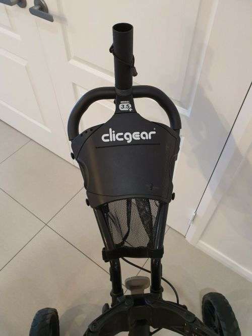 clicgear golf Push Cart trolley Black