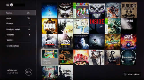 Xbox one S + 26 Games + R1,140 Store Credit
