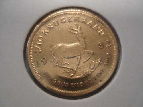 ###1/10 Kruger Rand 1982###