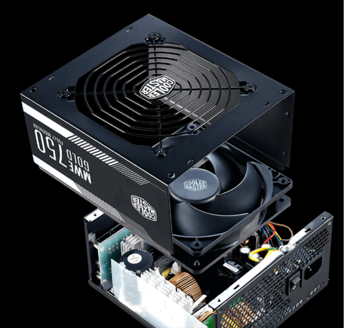Power Supply Cooler Master 750W ATX PSU MWE GOLD 750 FULLY MODULAR