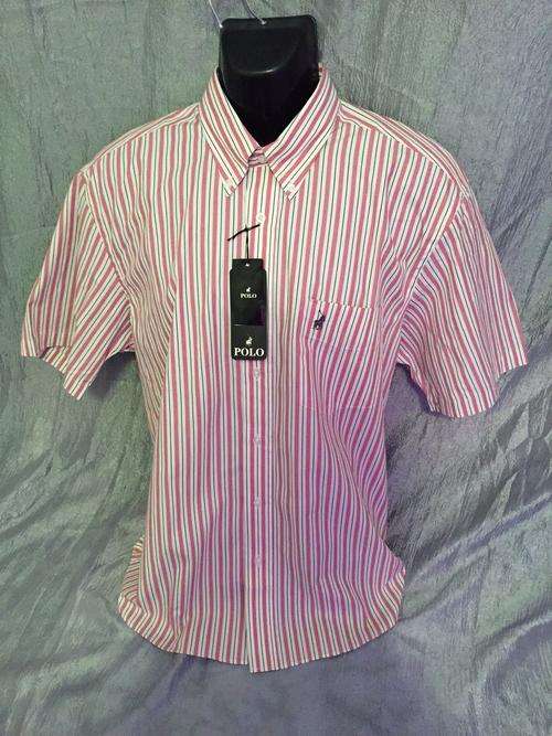 Polo Shirt 100% Athentic- Stripped with small ponny - FREE SHIPPING