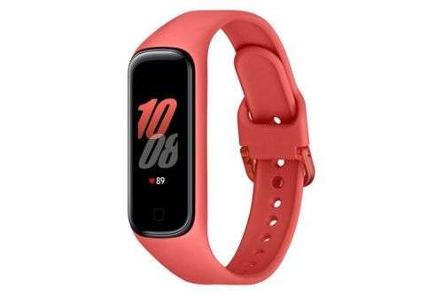 Samsung Galaxy Fit 2 Fitness Tracker - Red With Box And Accessories (Excellent Condition)
