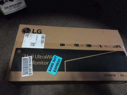 LG 25UM58 25" UltraWide Full HD IPS Monitor