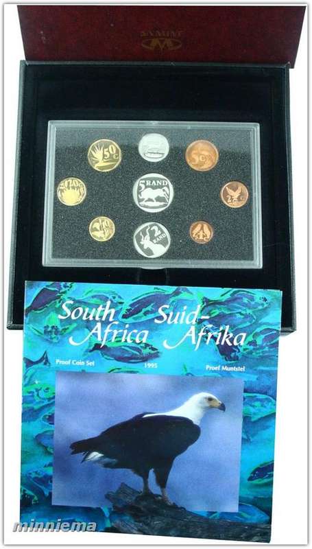 *** CRAZY R1 START *** 1995 South Africa Proof Set