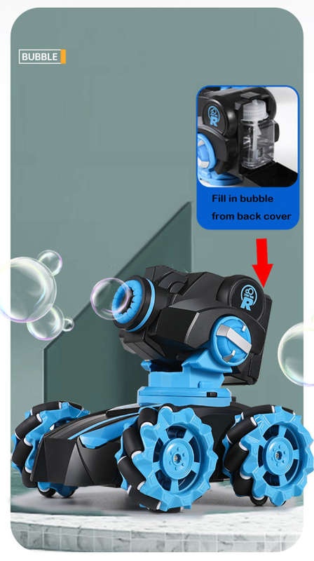 Radio control FIRE TANK 3 IN 1 FIRE HEAD CHANGEABLE - Best Christmas Toys - New in Bob