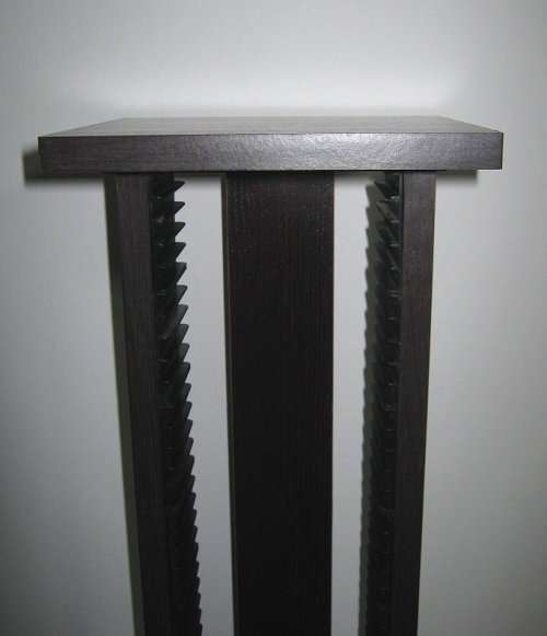 CD Stand 90 Mahogany