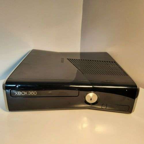 Xbox 360 Slim Gloss Console Bundle + Controller + 3 TOP Games + HDMI cable