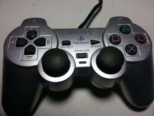PS2 Dual Shock 2 Silver