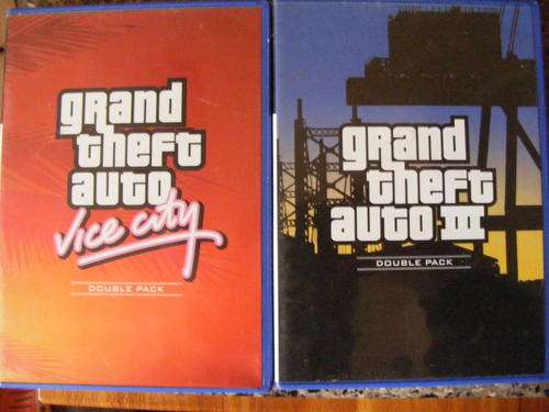Grand Theft Auto III and Grand Theft Auto: Vice City - Double Pack (PS2)
