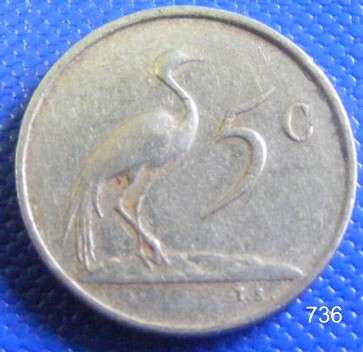 ****1981 FIVE  CENT COIN (#736)
