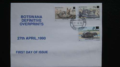 BOTSWANA 1990 FDC FAUNA ANIMALS