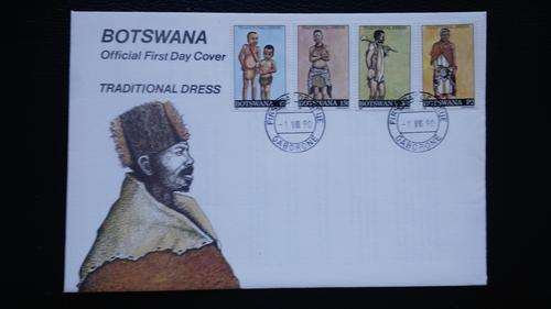 BOTSWANA 1990 TRADITIONAL DRESS FDC