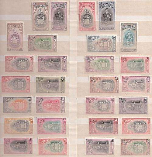 1951 BWI FULL SET 28 UMM & LM RARE