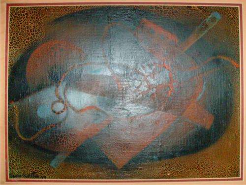 WOW !!!! First & last time on BOB...1972 Dirk Meerkotter original painting...