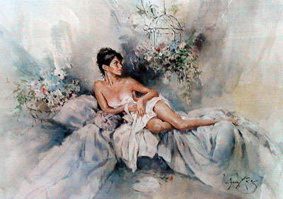 "Alexandria" by Gordon King.. signed print