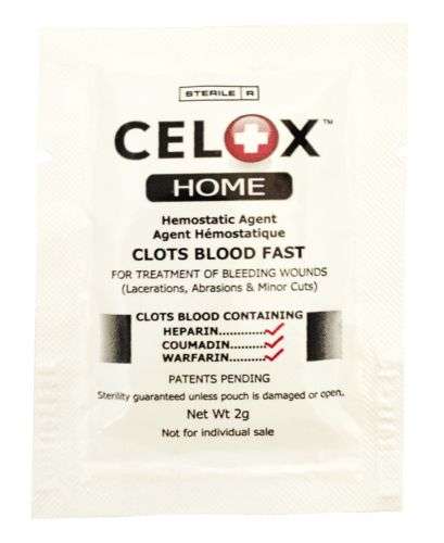 Celox 2gm one pack, STOPS BLEEDING FAST..!! War proven track record..