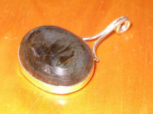 LABRADORITE 925 SILVER PENDANT