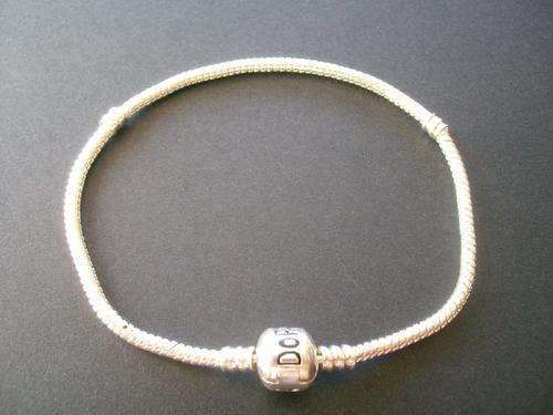 925 Silver Plated Bracelet to fit beads