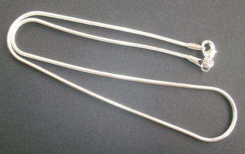 925 SILVER 46cm Snake Chain