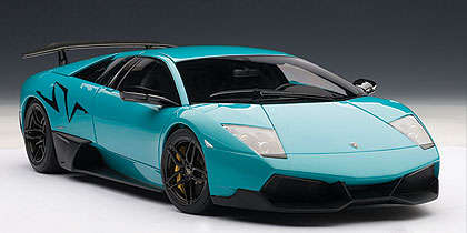 Lamborghini Murcielago LP670-4 SV - Turquoise Blue