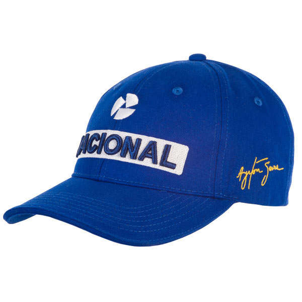 Ayrton Senna Nacional Cap - Blue