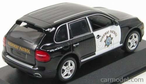 Porsche Cayenne Turbo - California Highway Patrol - 2007 - Black / White - L.E. 1200 pcs.
