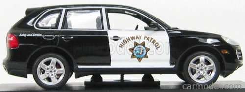 Porsche Cayenne Turbo - California Highway Patrol - 2007 - Black / White - L.E. 1200 pcs.