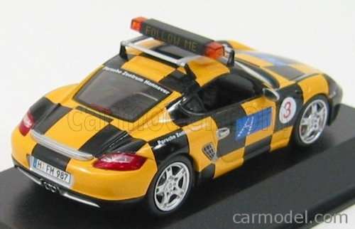 Porsche Cayman S - 2007 - `Follow Me` Hannover Airport - Black and Yellow - Ltd to 1200 pcs