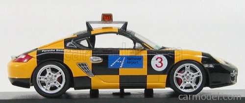 Porsche Cayman S - 2007 - `Follow Me` Hannover Airport - Black and Yellow - Ltd to 1200 pcs