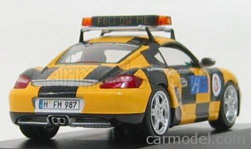 Porsche Cayman S - 2007 - `Follow Me` Hannover Airport - Black and Yellow - Ltd to 1200 pcs