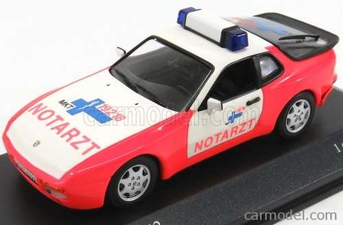 Porsche 944 S2 Coupe MKT Notarzt - 1989 - White / Red- Ltd to 1200 pcs.