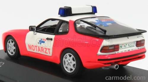 Porsche 944 S2 Coupe MKT Notarzt - 1989 - White / Red- Ltd to 1200 pcs.