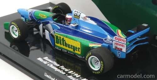 Benetton F1 B194 Ford - #5 Michael Schumacher Australian GP 1994 World Champion