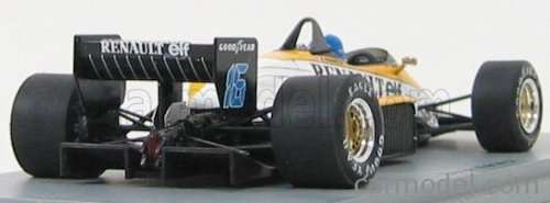 Renault RE 60 - #16 - Belgium GP 1985 - D. Warwick