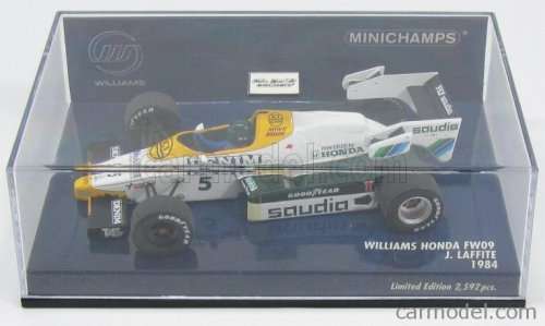 Williams Honda FW09 - #5 F1 Season 1984 - J.Laffite