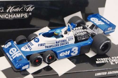 Tyrrell P34 6-Wheeler - F1 Monte Carlo 1977 - R.Peterson